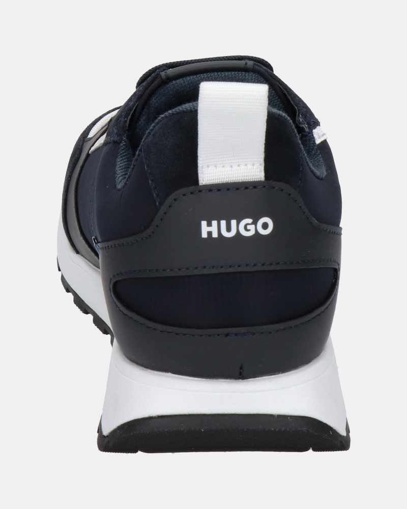Hugo - Lage sneakers - Blauw