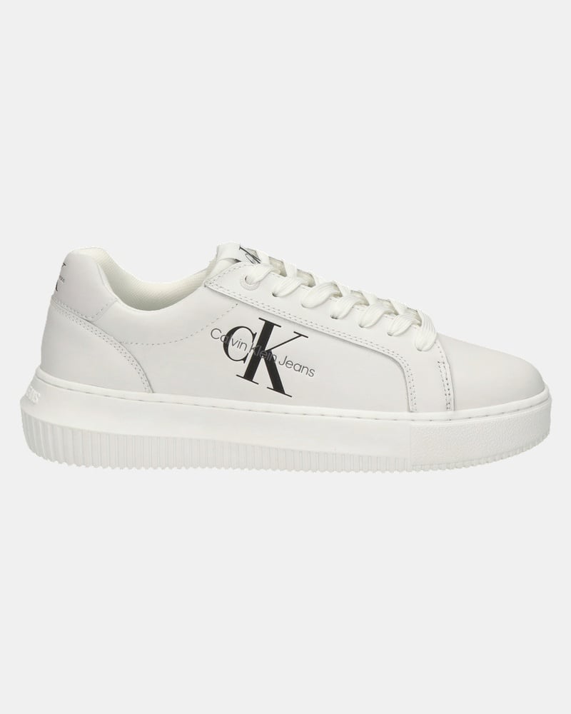 Calvin Klein Chunky Cupsole laceu - Lage sneakers - Wit