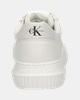 Calvin Klein Chunky Cupsole laceu - Lage sneakers - Wit
