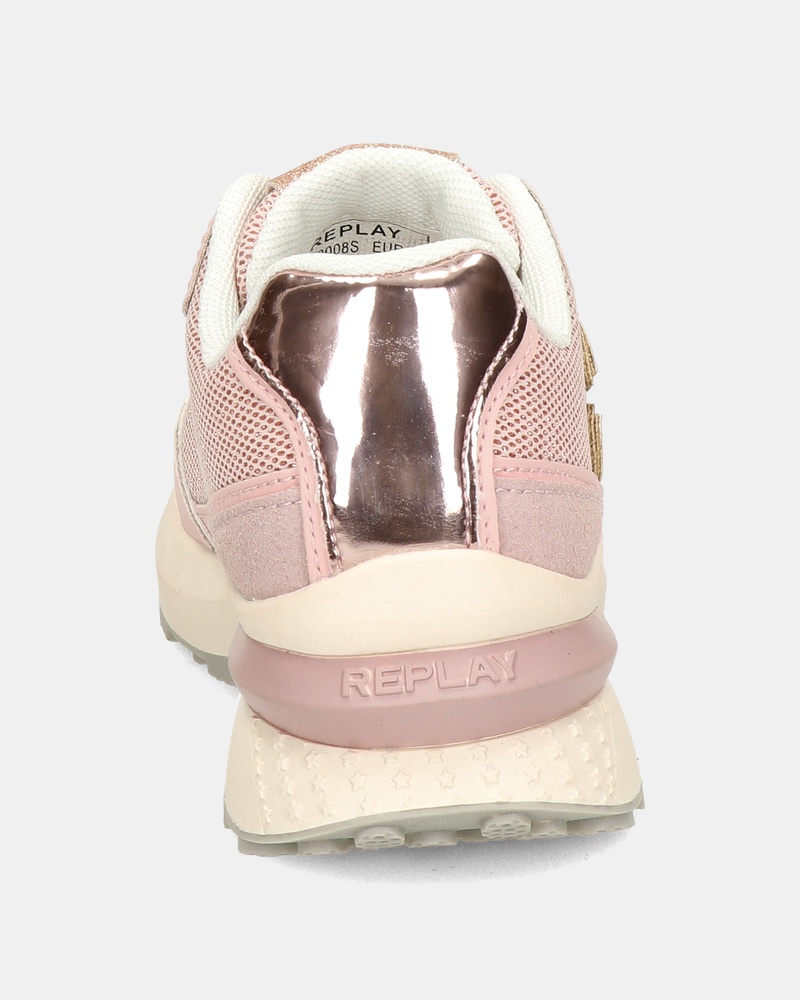Replay Athena Jr. - Dad Sneakers - Roze