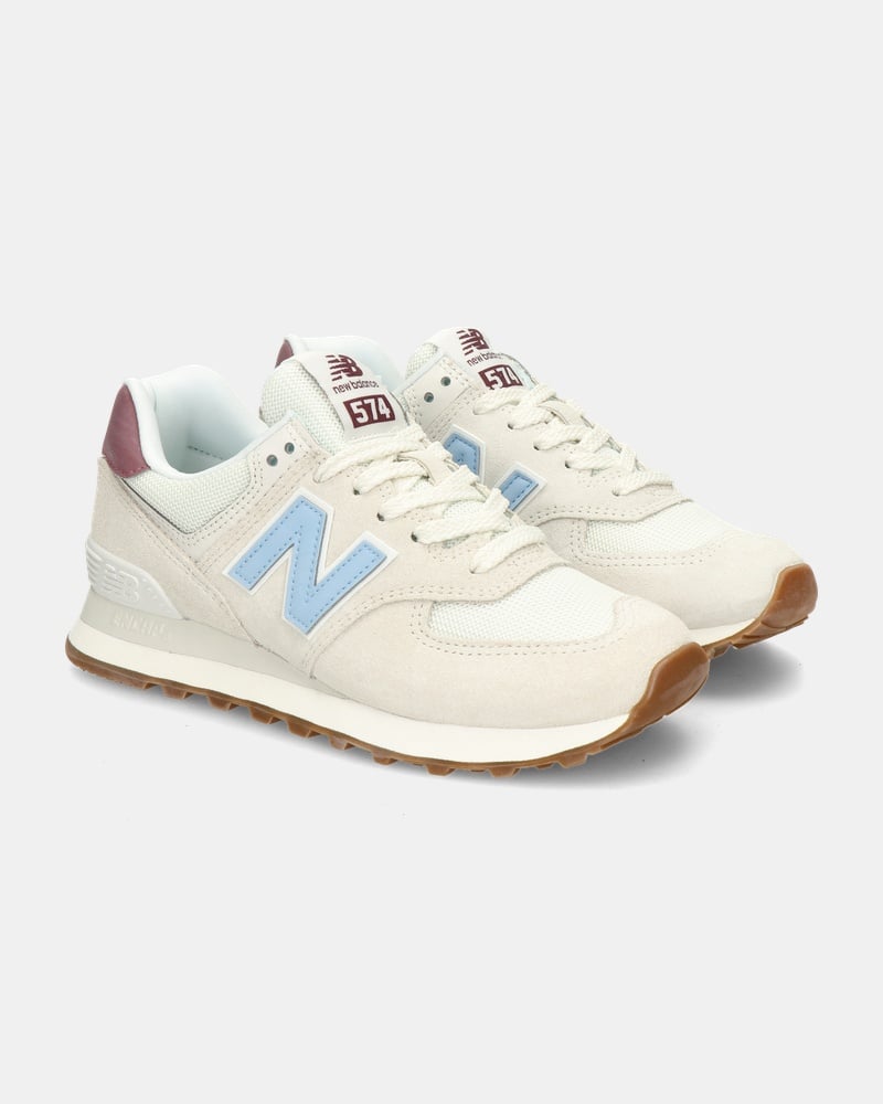 New Balance WL574 - Lage sneakers - Wit