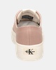 Calvin Klein Vulcanized Flatform - Lage sneakers - Roze