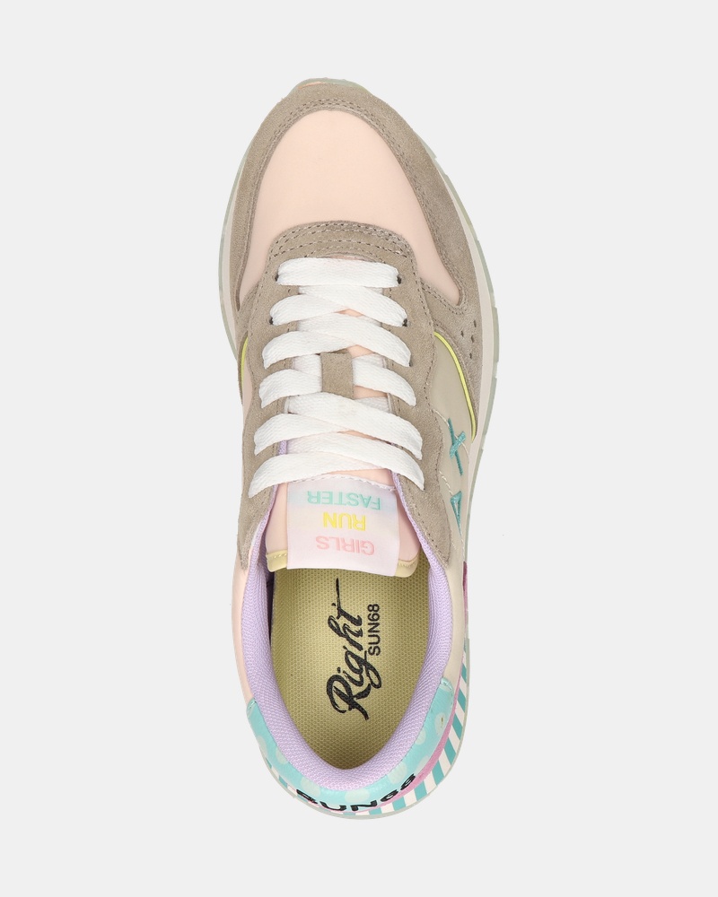 Sun 68 Ally Candy Cane - Lage sneakers - Beige