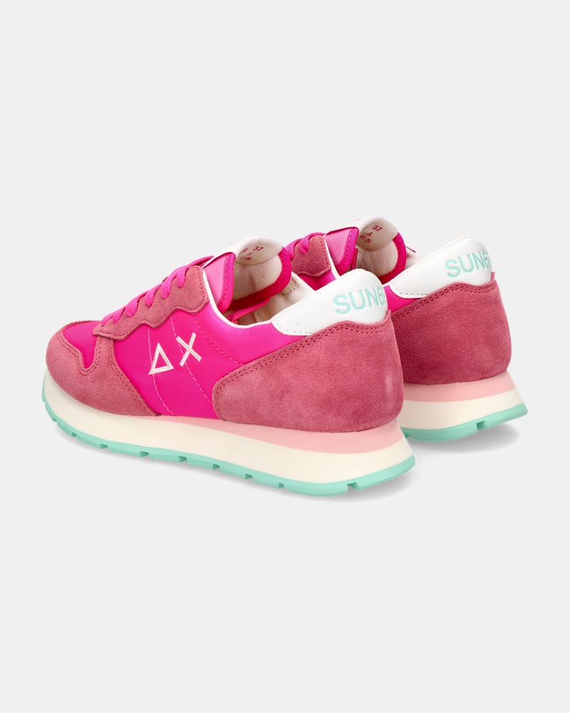 Sun 68 Ally Solid Nylon - Lage sneakers - Roze