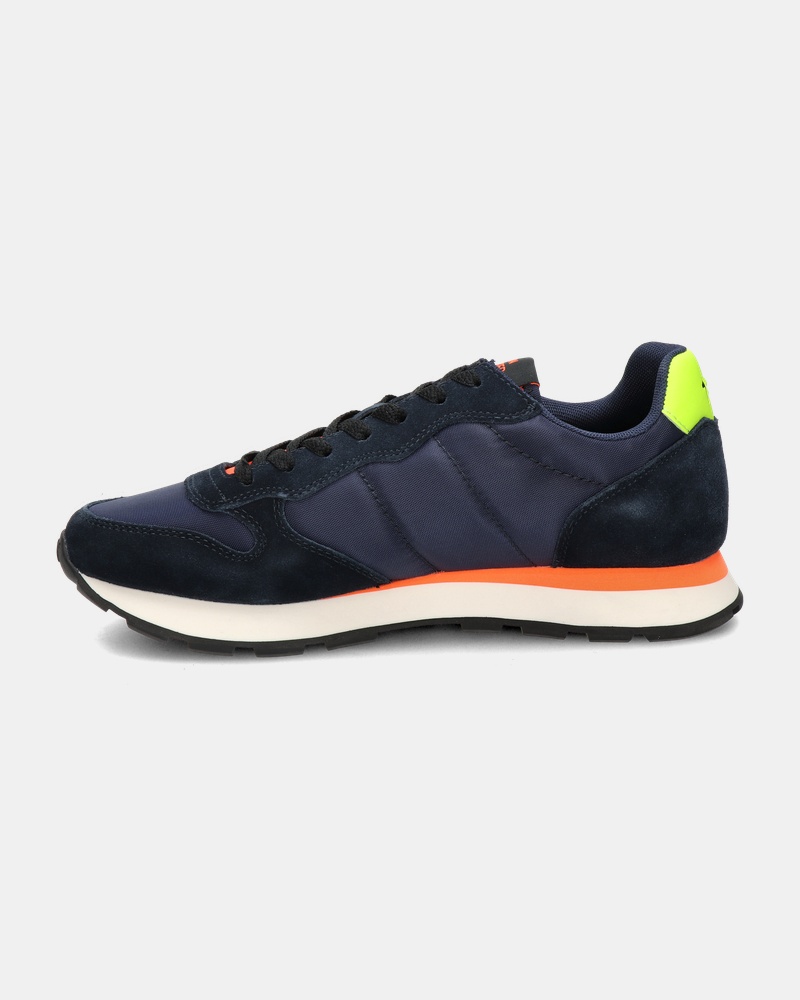 Sun 68 Tom Solid Fluo - Lage sneakers - Blauw