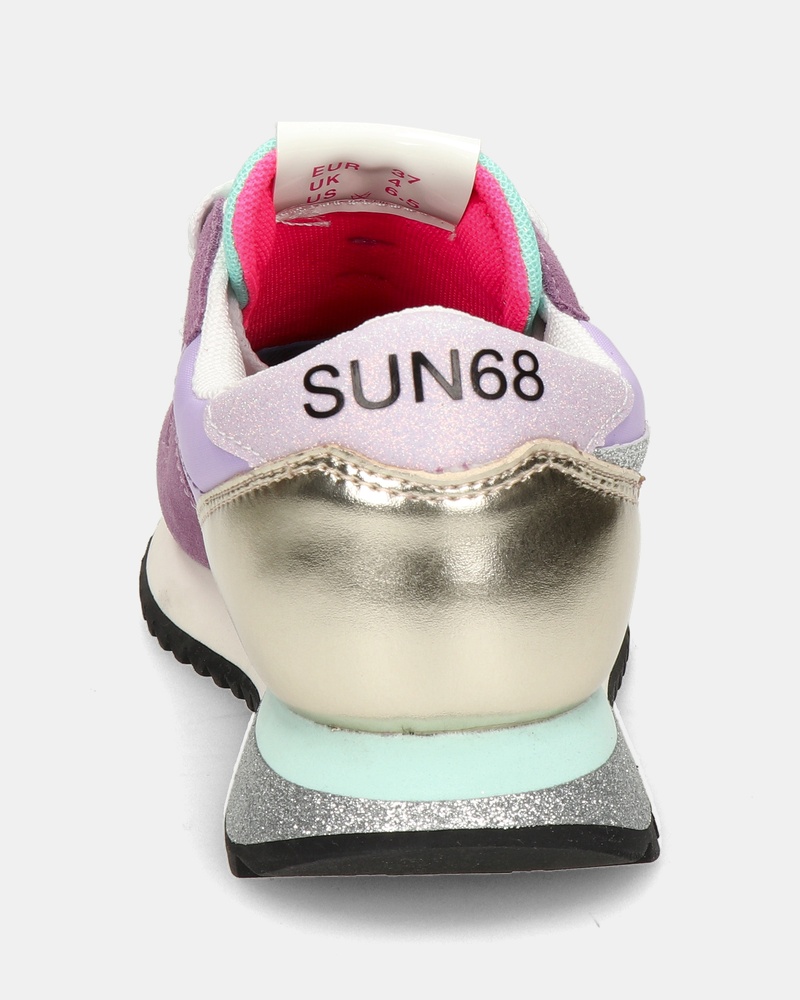 Sun 68 Star girl Glitter - Lage sneakers - Paars