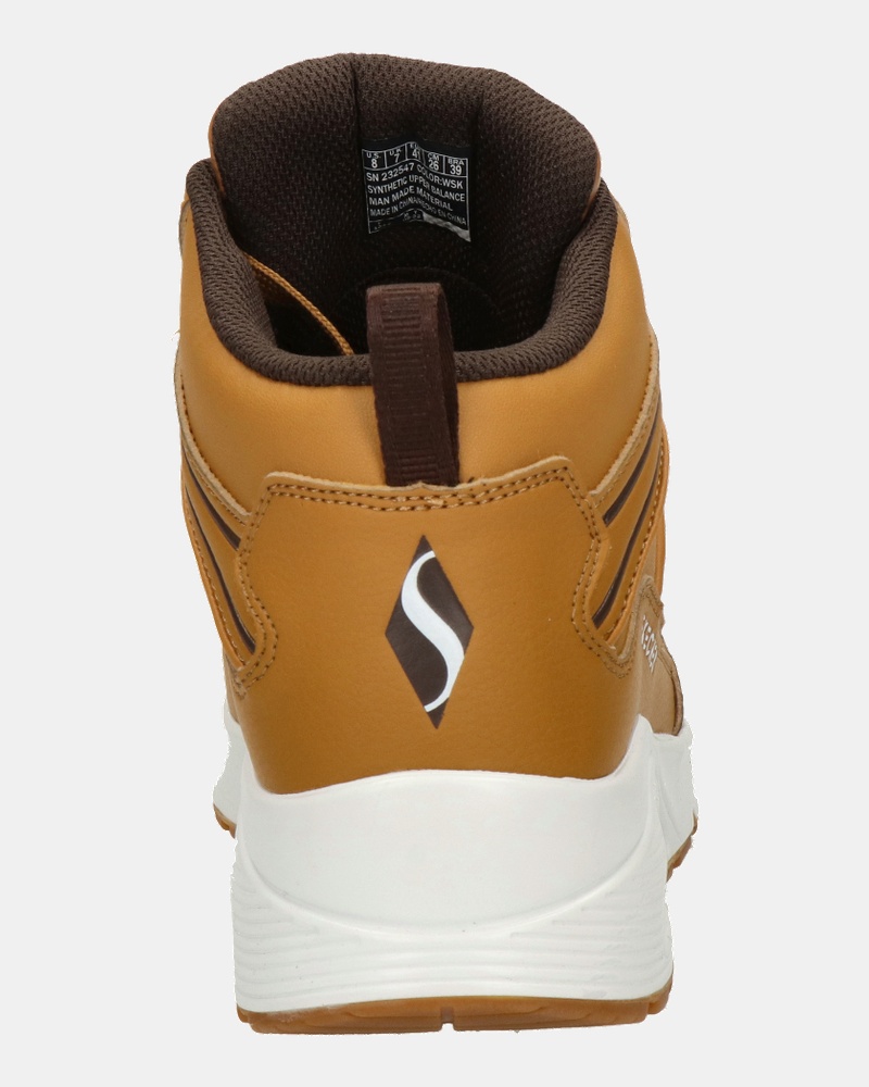 Skechers Street Uno - Hoge sneakers - Cognac