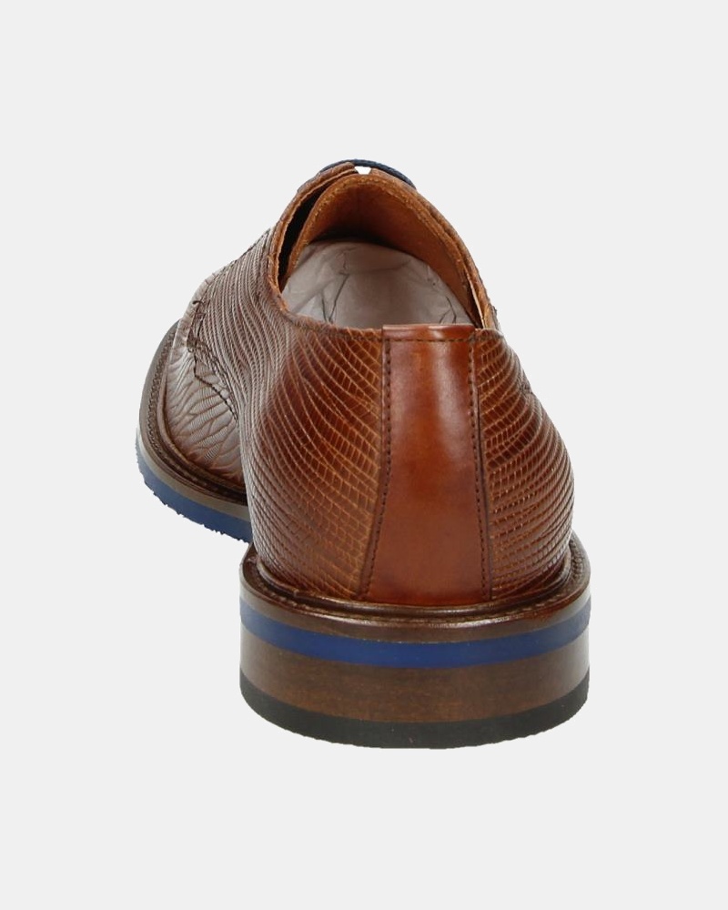Van Lier 5460 - Lage nette schoenen - Cognac