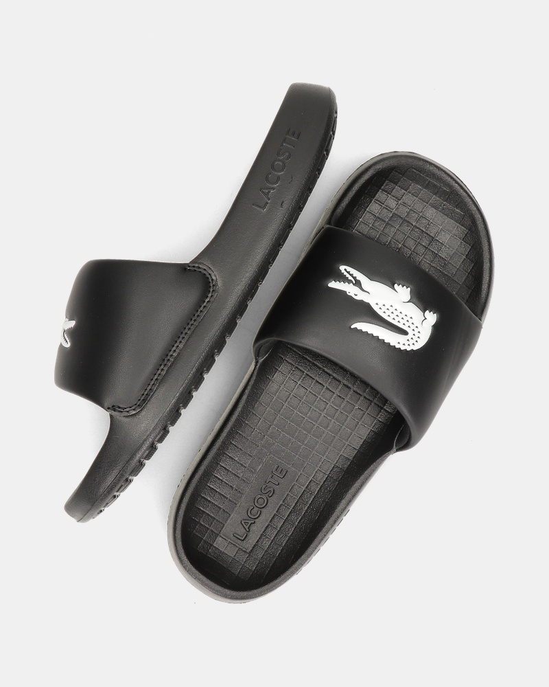 Lacoste Serve Slide - Slippers - Zwart