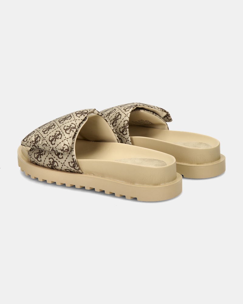 Guess Fabetzy - Slippers - Beige