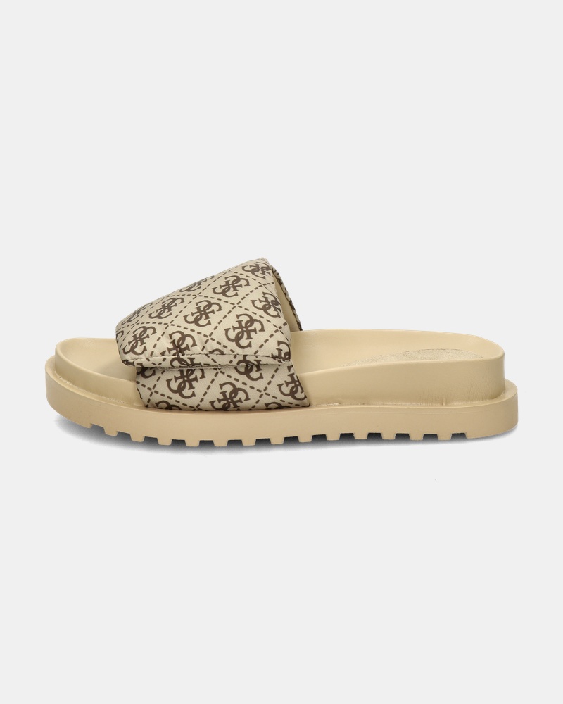 Guess Fabetzy - Slippers - Beige