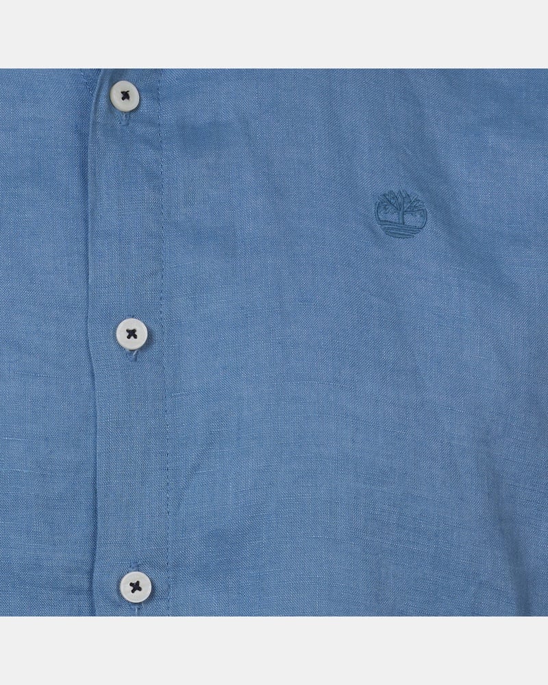 Timberland Mill Linen - Overhemd - Blauw