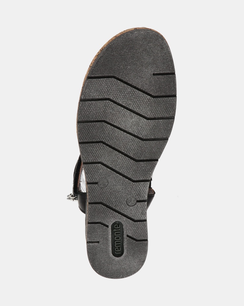 Remonte - Sandalen - Zwart