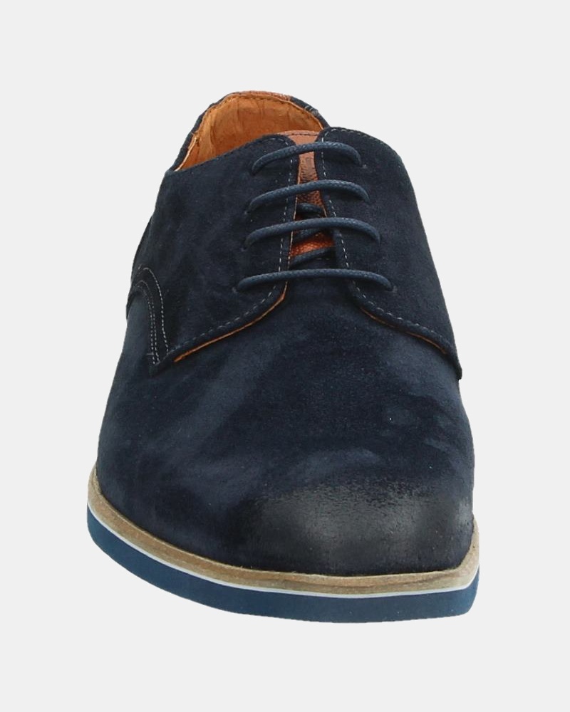 Van Lier Plain derby moliere - Lage nette schoenen - Blauw