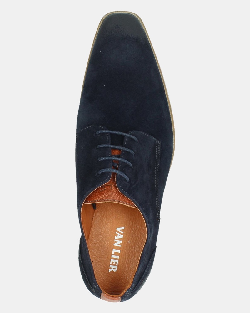Van Lier Plain derby moliere - Lage nette schoenen - Blauw