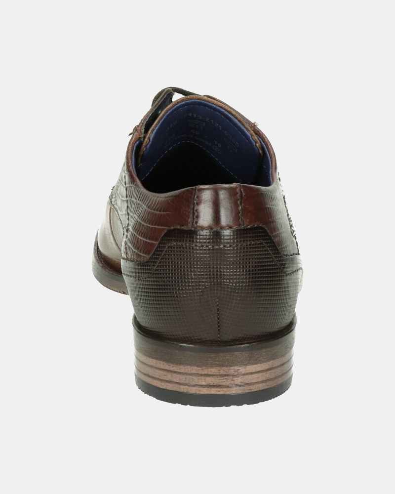 Bugatti - Lage nette schoenen - Cognac
