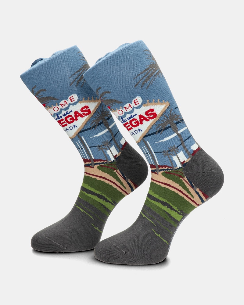 Marcmarcs Hoge sokken - Sokken - Blauw