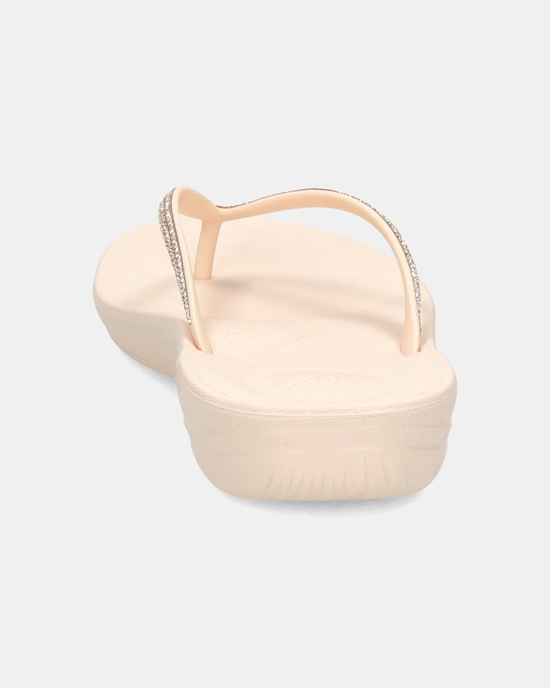 Fitflop Iqushion Sparkle - Slippers - Beige