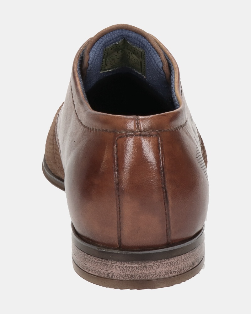 Bugatti Morino - Lage nette schoenen - Cognac