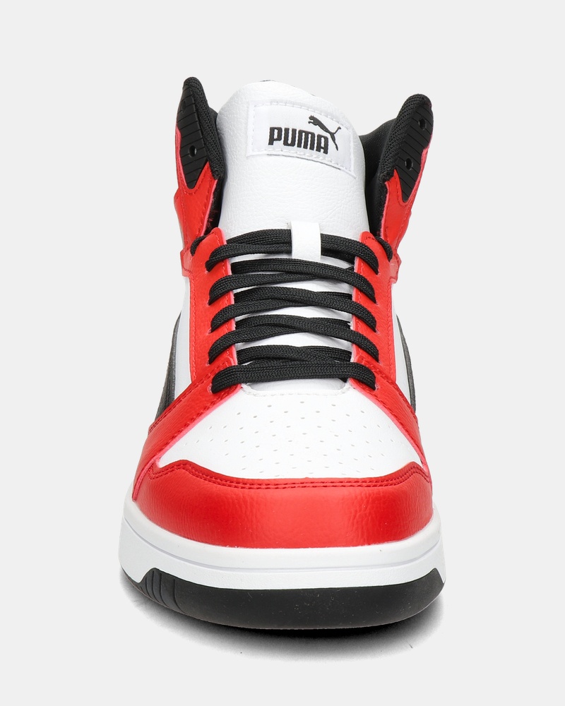Puma Rebound V6 - Hoge sneakers - Rood