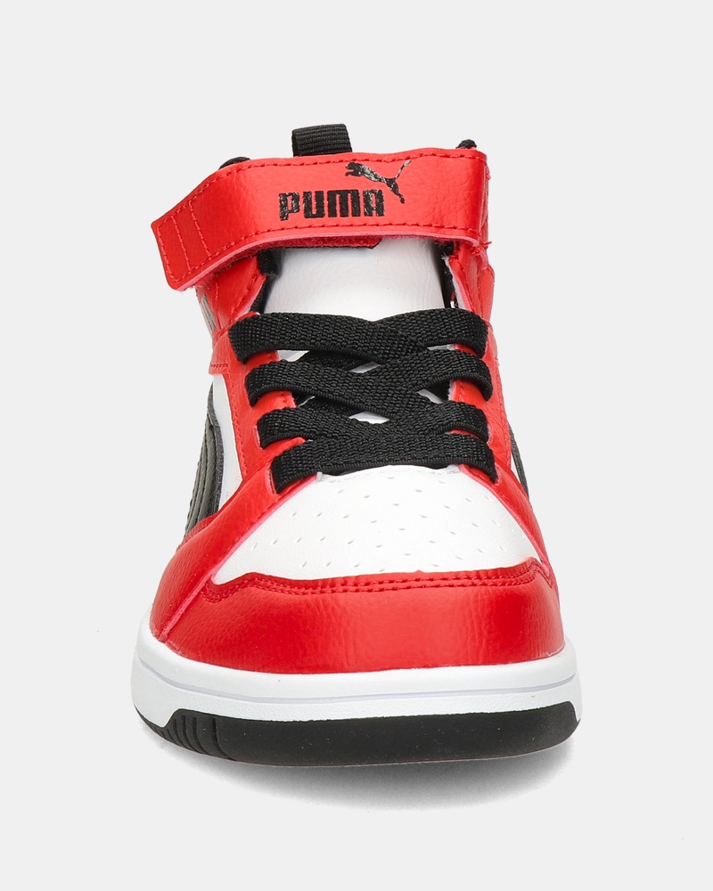 Puma Rebound V6 Mid - Klittenbandschoenen - Rood
