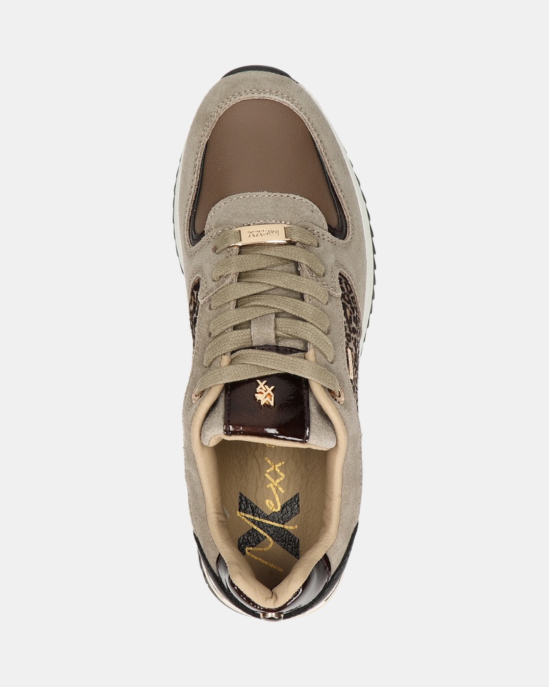 Mexx Fleur - Lage sneakers - Taupe