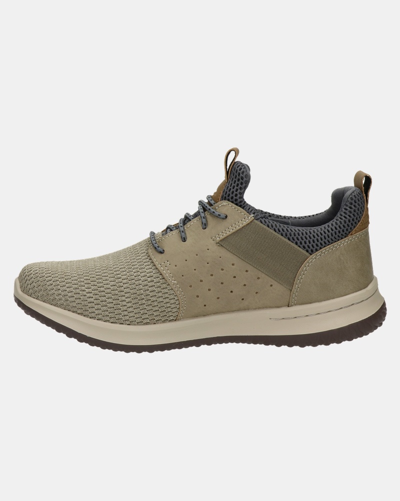 Skechers Delson - Lage sneakers - Taupe