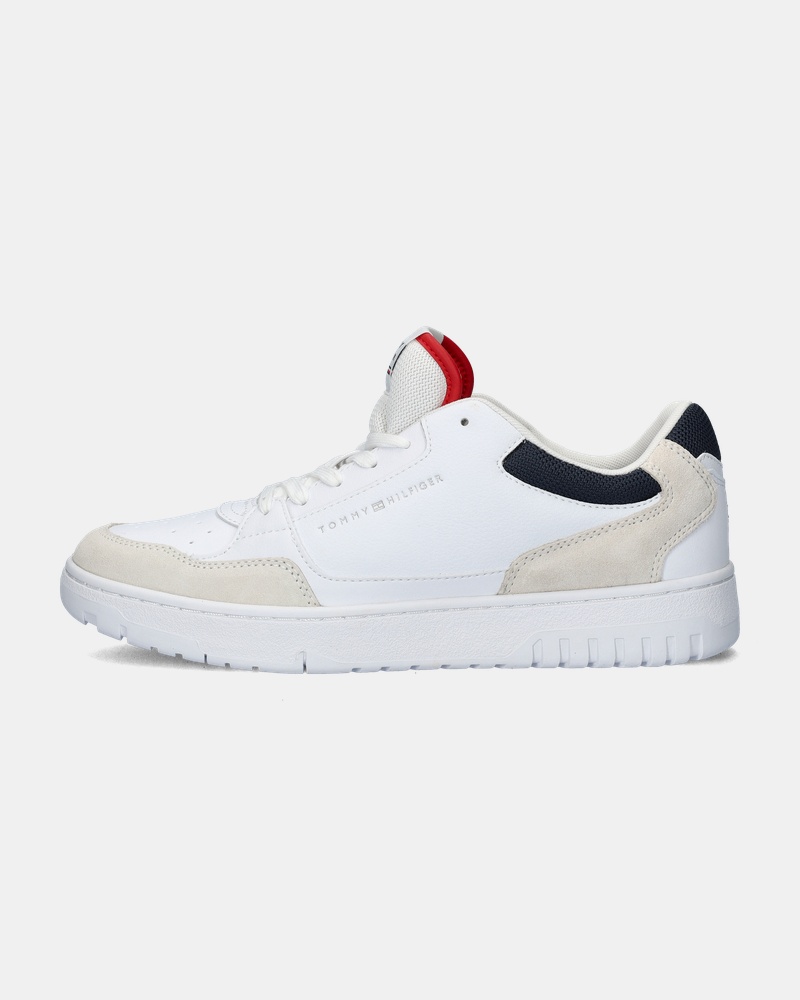 Tommy Hilfiger Sport TH Basket Core - Lage sneakers - Wit