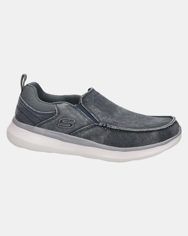 Skechers Delson 2.0 - Mocassins & loafers - Blauw