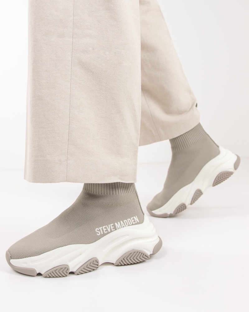 Steve Madden Prodigy - Hoge sneakers - Beige