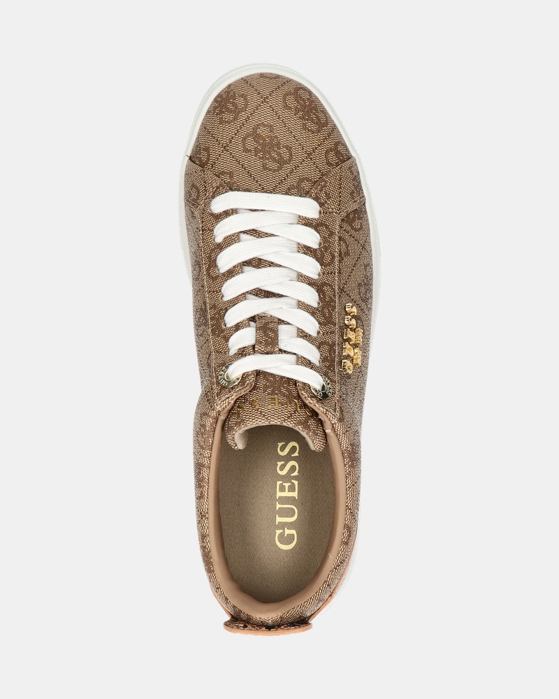 Guess Genza - Lage sneakers - Bruin