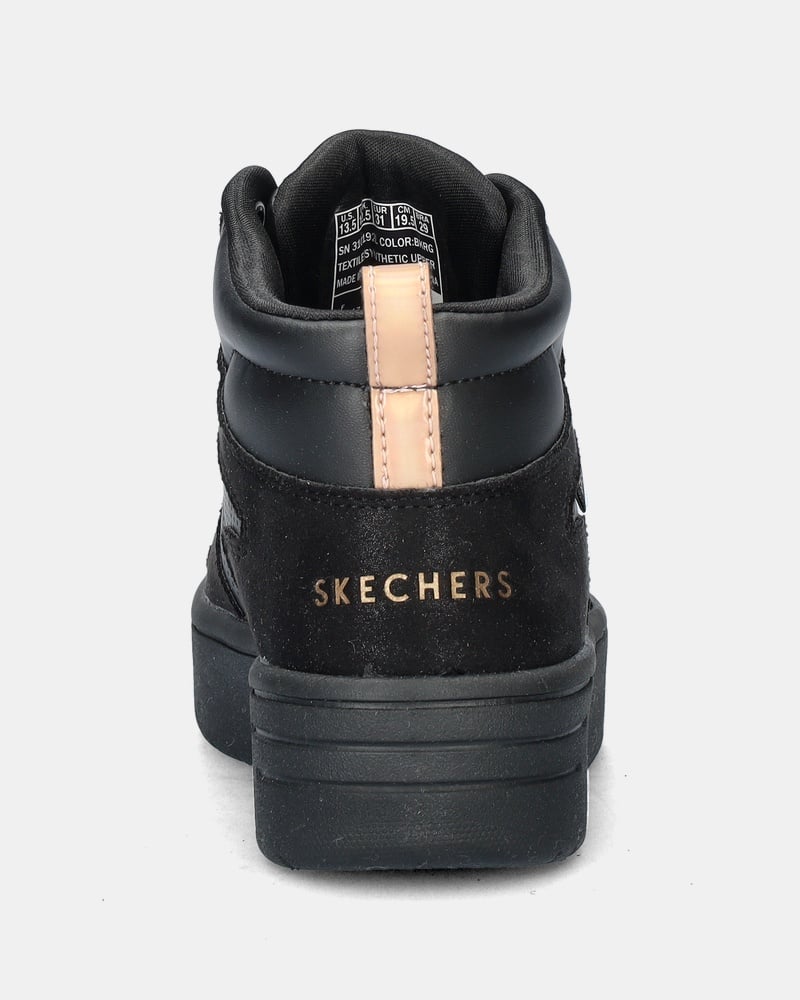 Skechers Court High - Hoge sneakers - Zwart