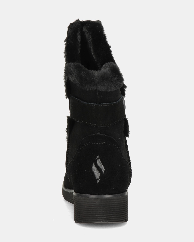 Skechers Wedge-Cozy Peak - Gevoerde boots - Zwart