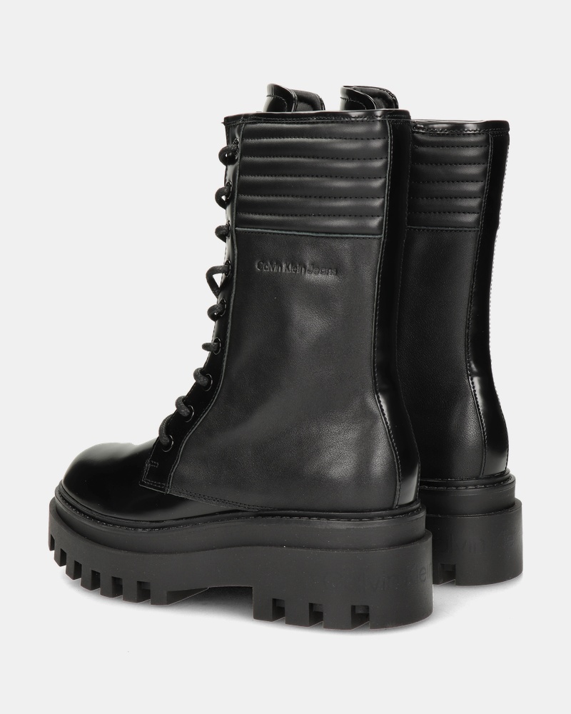 Calvin Klein Knee Boot - Veterboots - Zwart