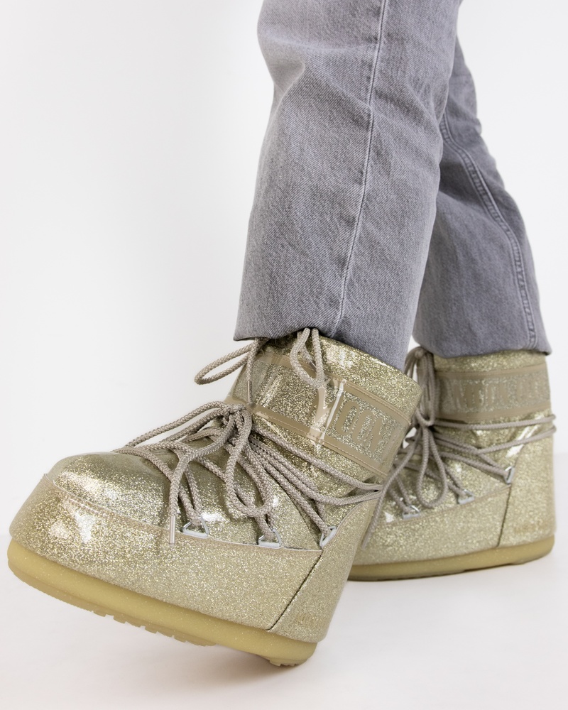 Moonboot The Original Icon Low Glitter - Snowboots - Goud