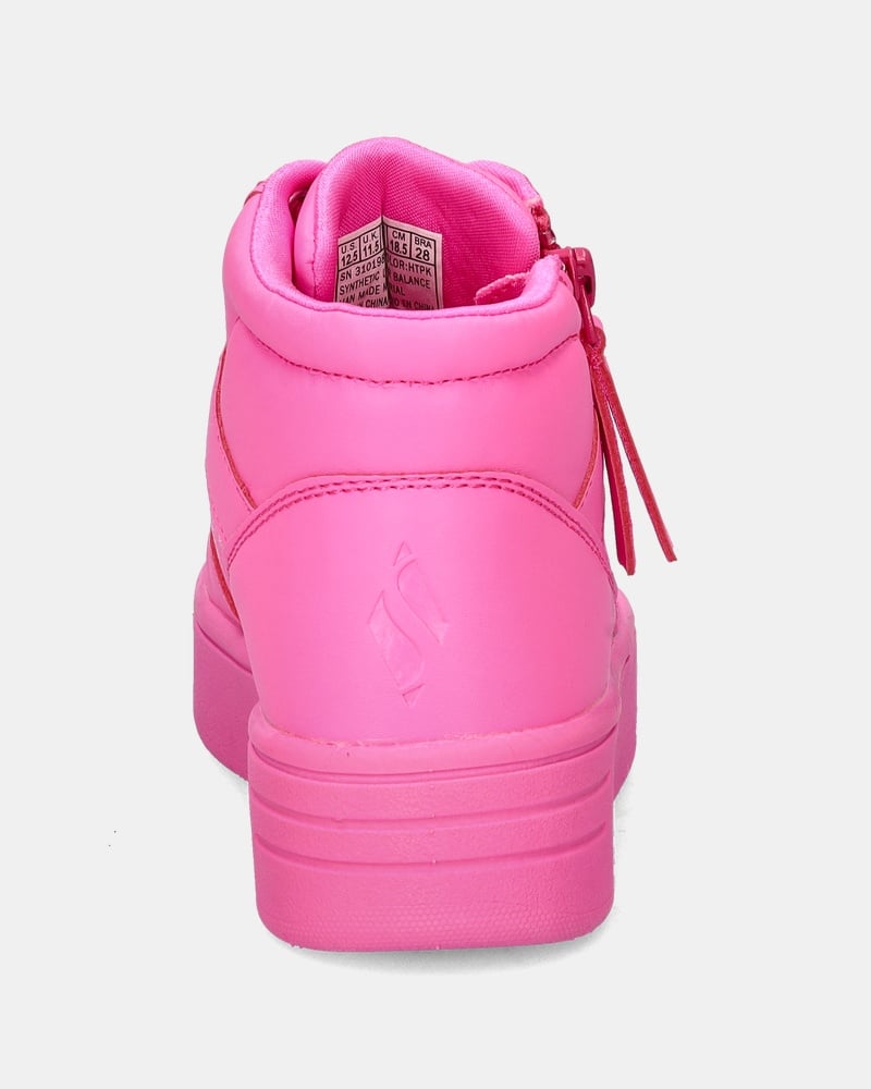 Skechers Court High - Hoge sneakers - Roze