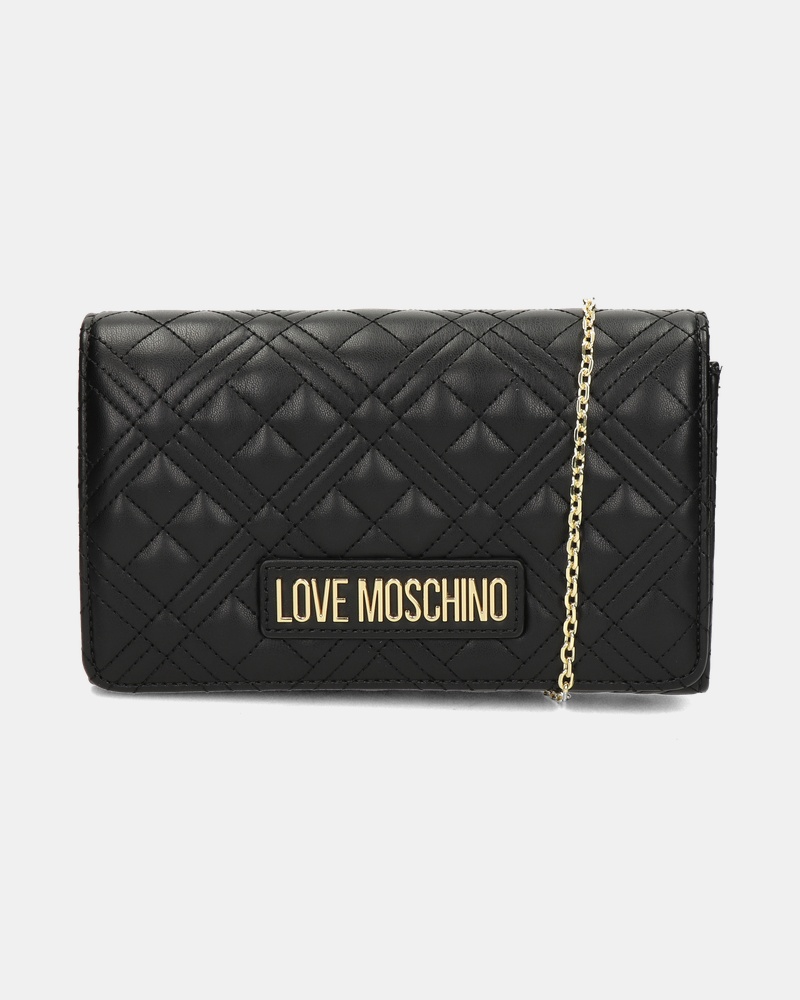 Love Moschino Smart Daily Bag Quilted - Handtas - Zwart