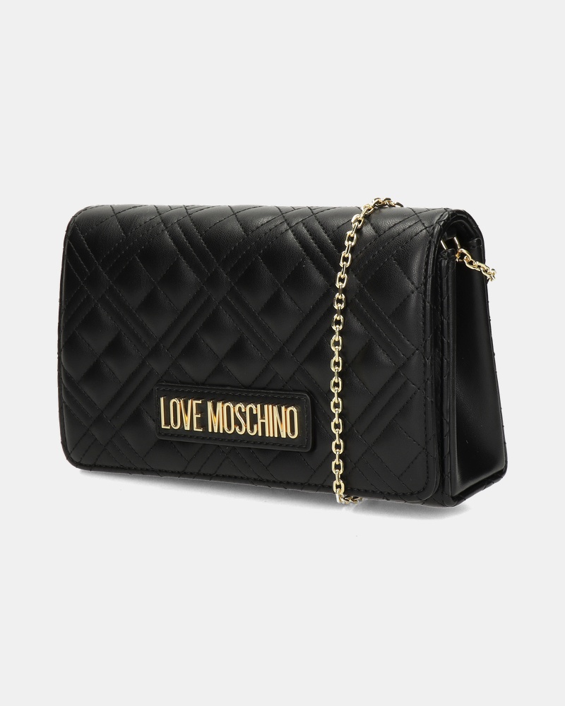 Love Moschino Smart Daily Bag Quilted - Handtas - Zwart