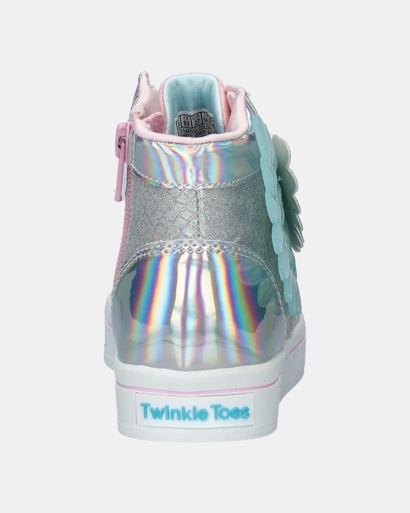 Skechers Twinkle Toes - Hoge sneakers - Zilver