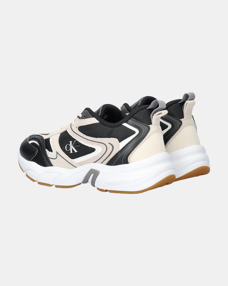 Calvin Klein Retro Tennis - Dad Sneakers - Zwart