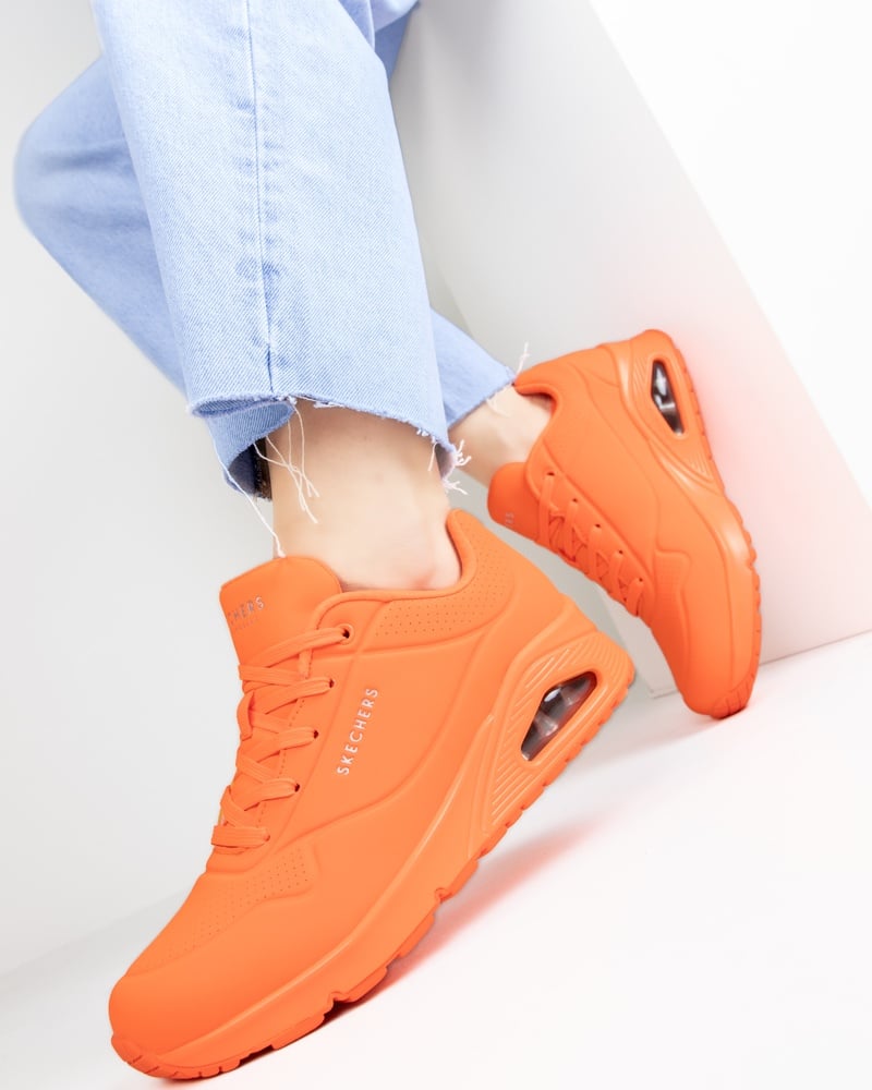 Skechers Street Uno - Lage sneakers - Oranje