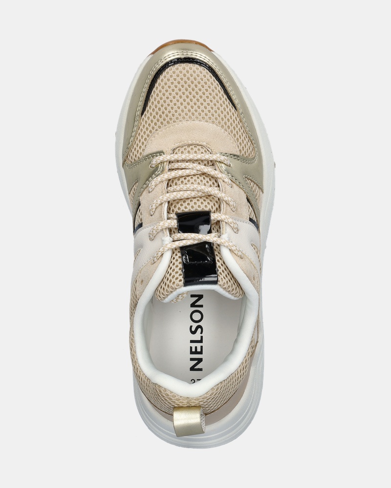 Nelson - Lage sneakers - Beige