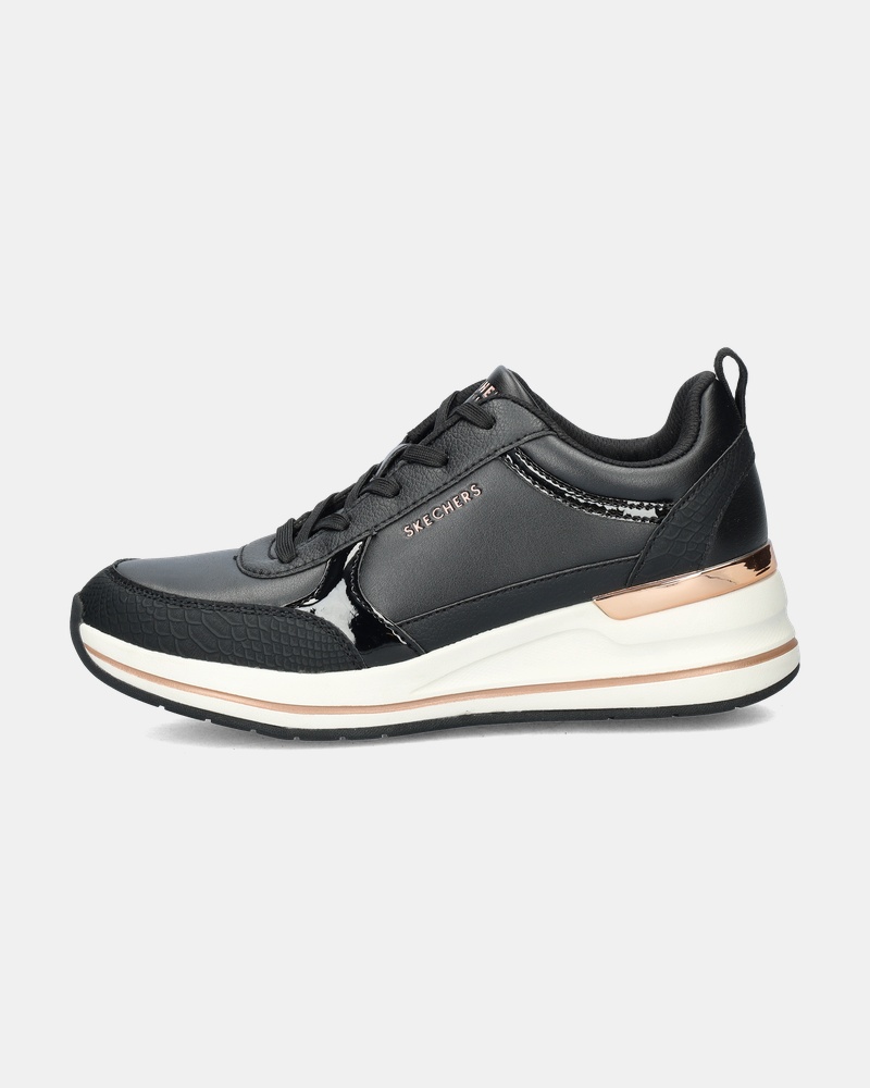 Skechers Billion 2 Fine Shine - Lage sneakers - Zwart