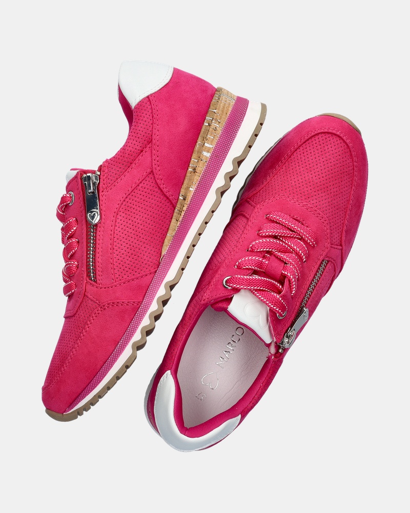 Marco Tozzi - Lage sneakers - Roze