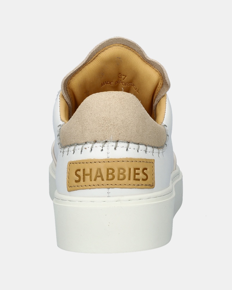 Shabbies Amsterdam Bossa Oxford - Hoge sneakers - Beige