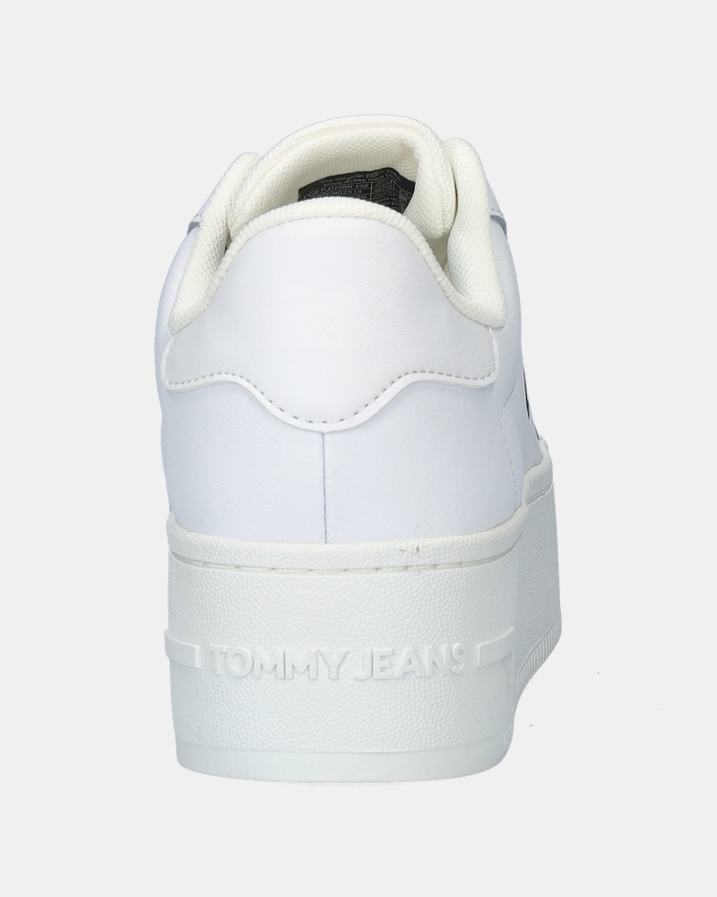 Tommy Jeans Flatform ESS - Lage sneakers - Wit
