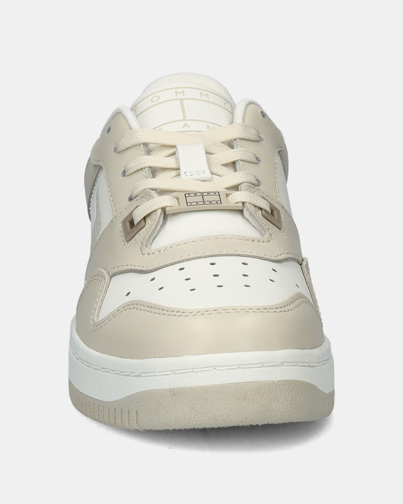 Tommy Jeans Retro Basket Tonal - Lage sneakers - Wit