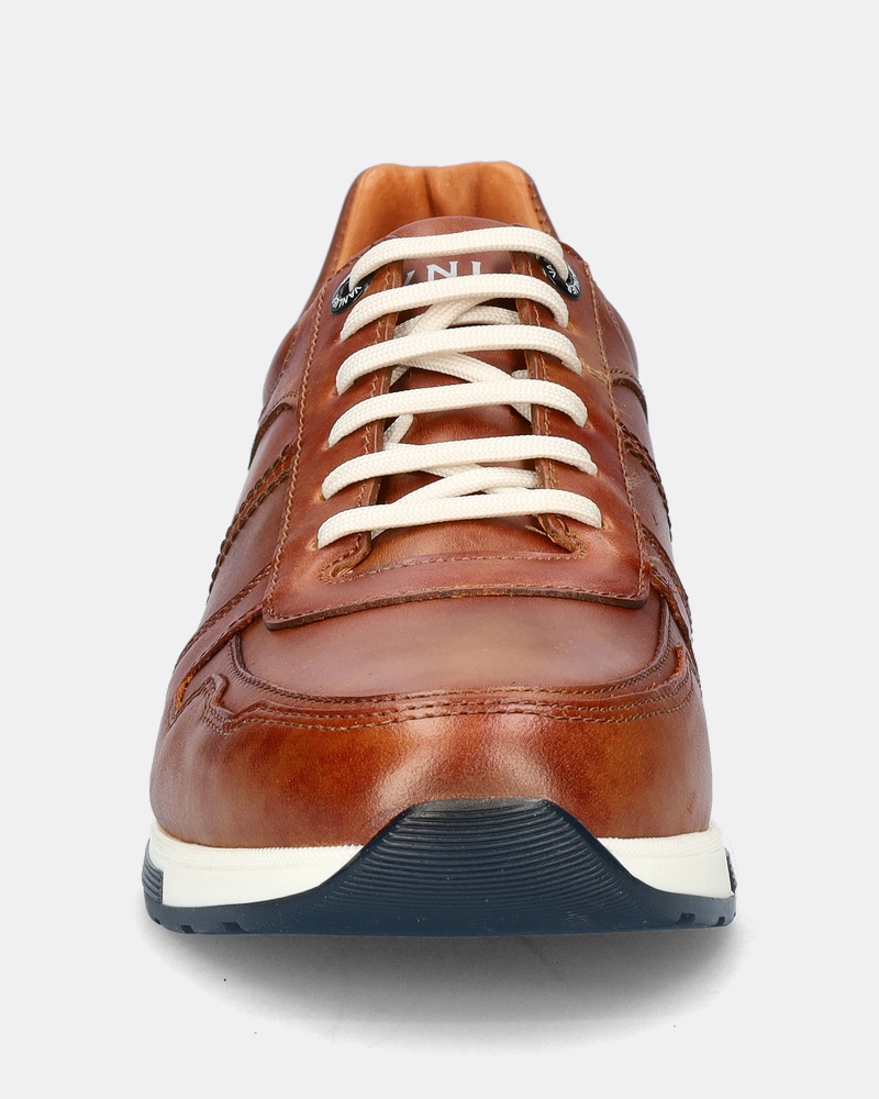 Van Lier Positano - Lage sneakers - Cognac