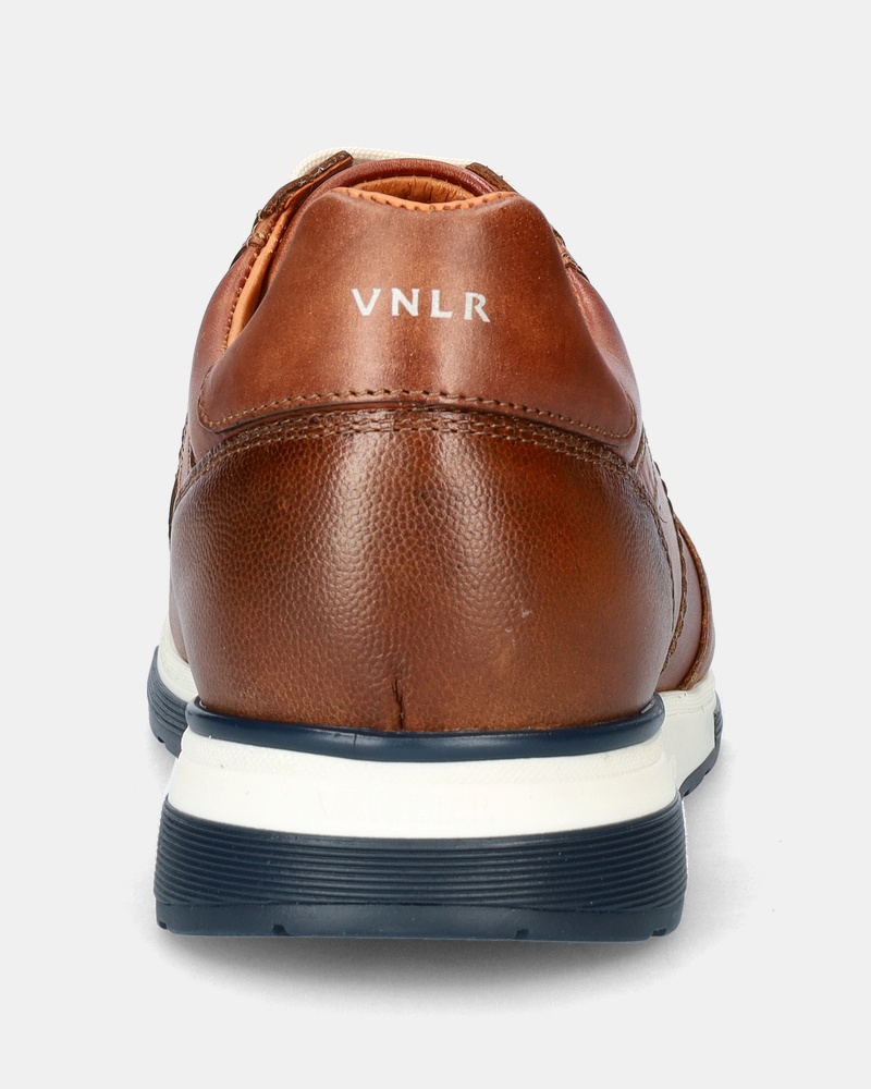 Van Lier Positano - Lage sneakers - Cognac