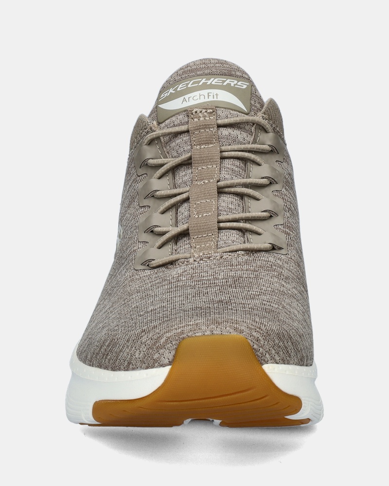 Skechers Arch Fit Waveport - Lage sneakers - Taupe